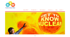 Desktop Screenshot of nuclearscienceweek.org